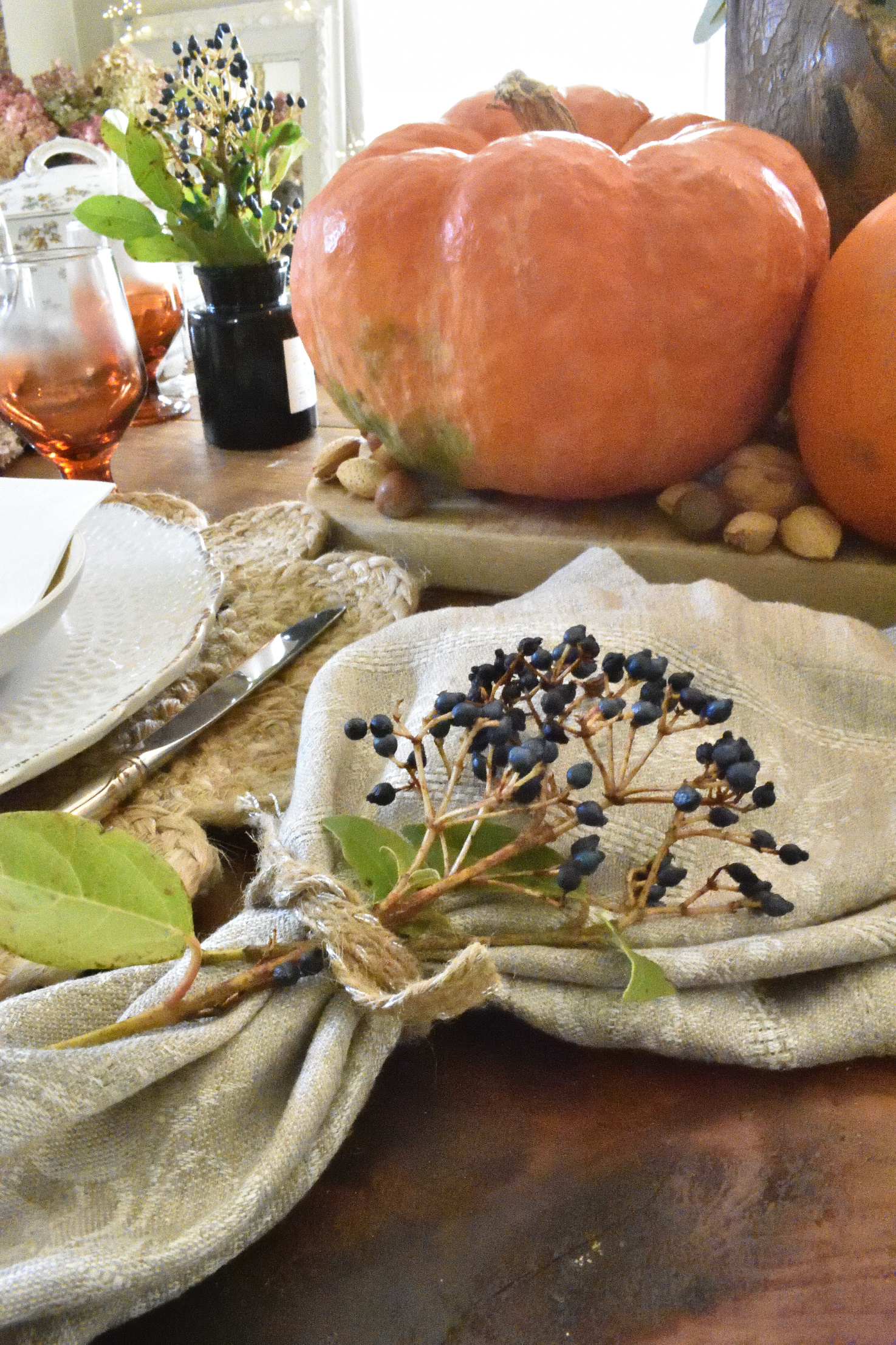 natural elements for thanksgiving