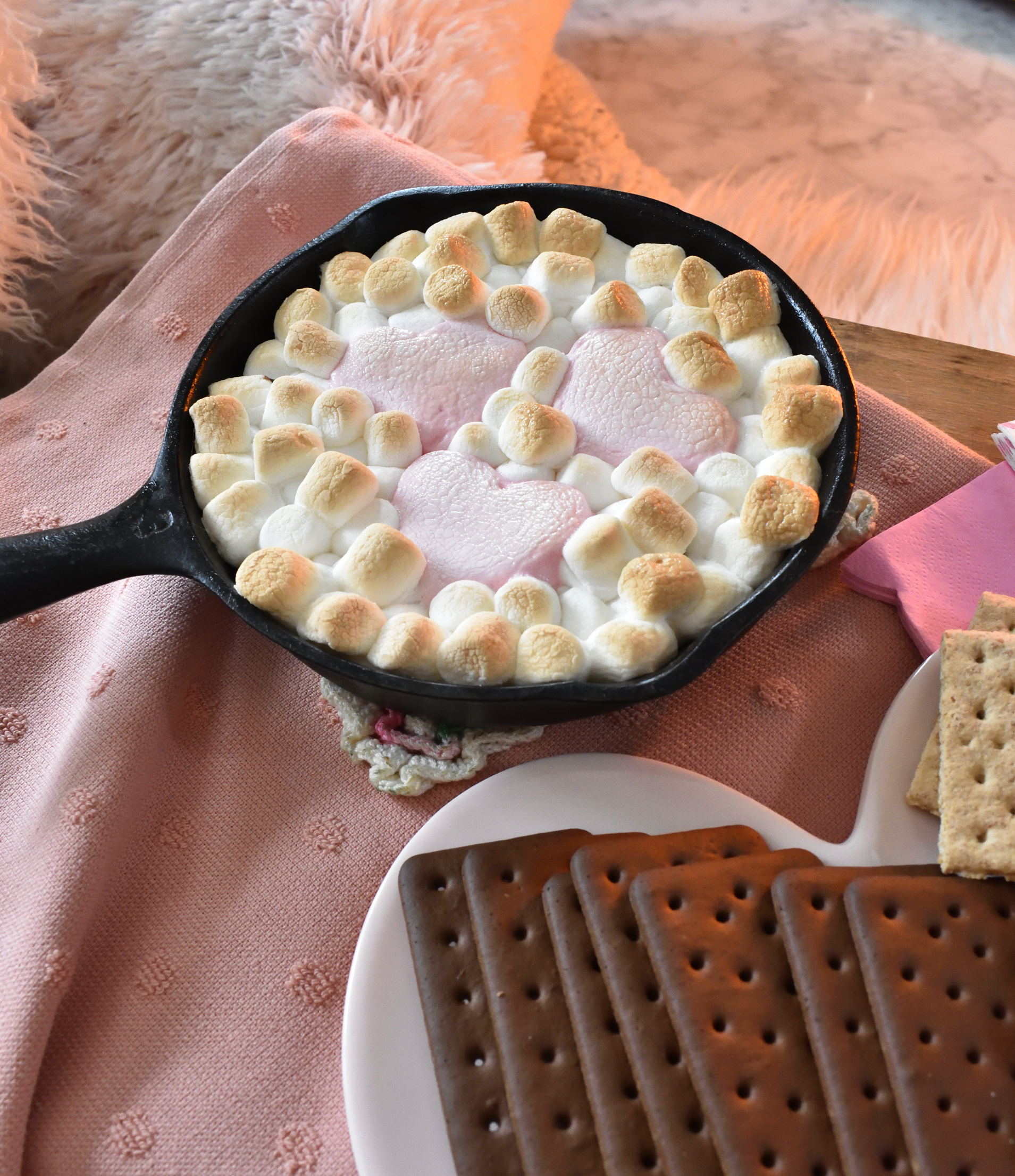 skillet s'mores