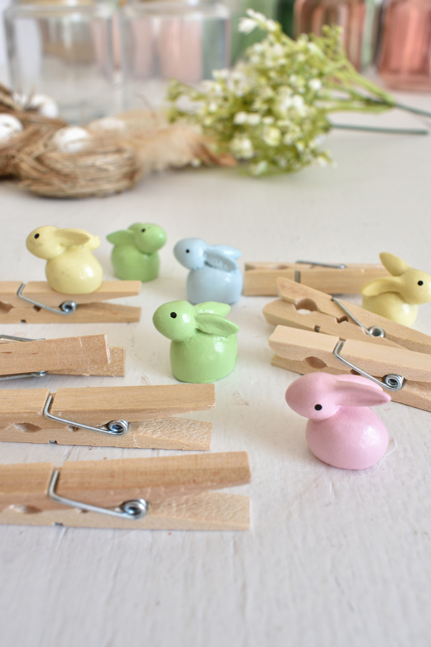 mini bunny clips