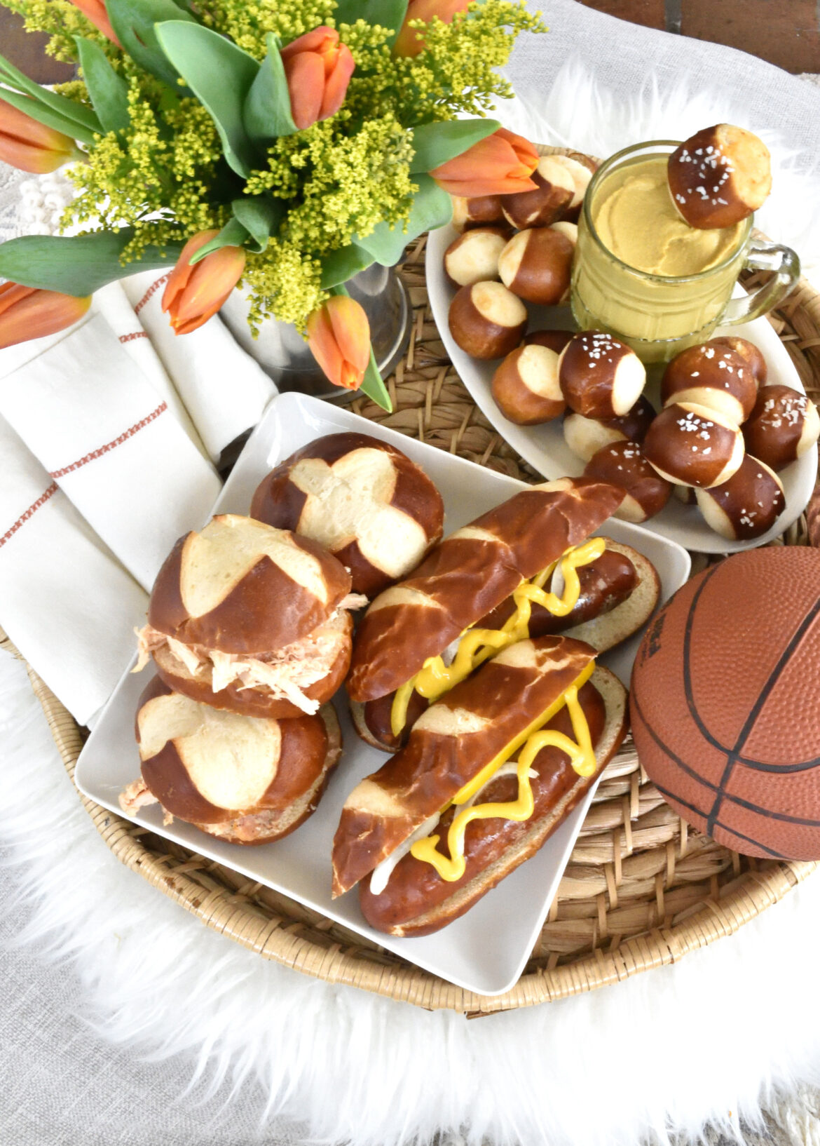 March Madness snacking ideas for delicious game day fun!
