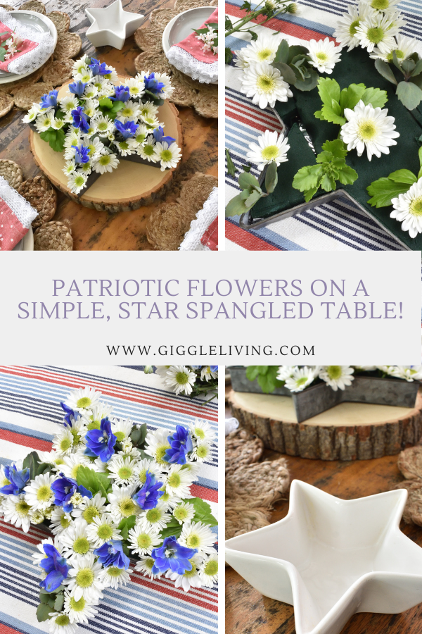 star spangled patriotic table