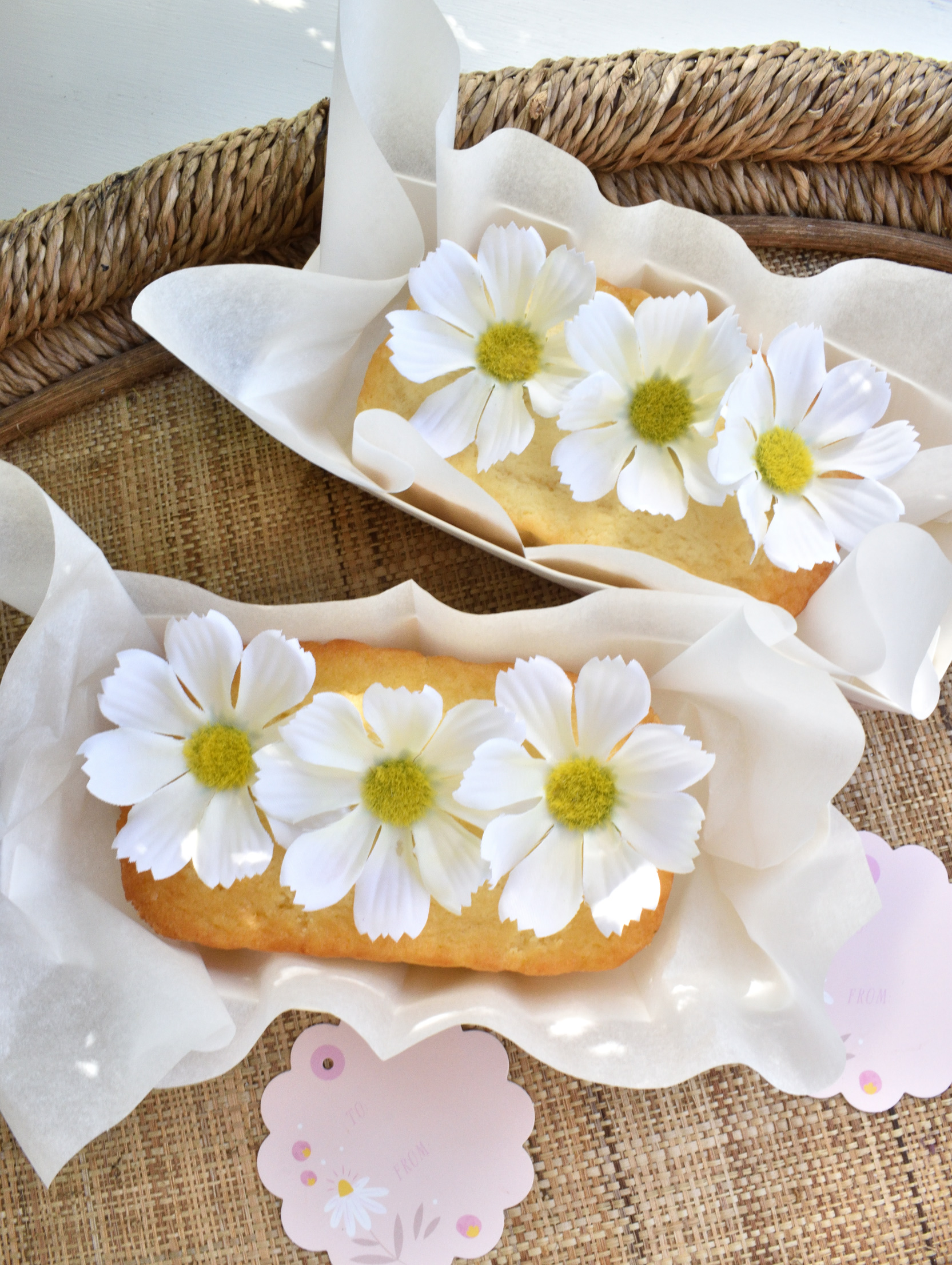 springtime ricotta cakes