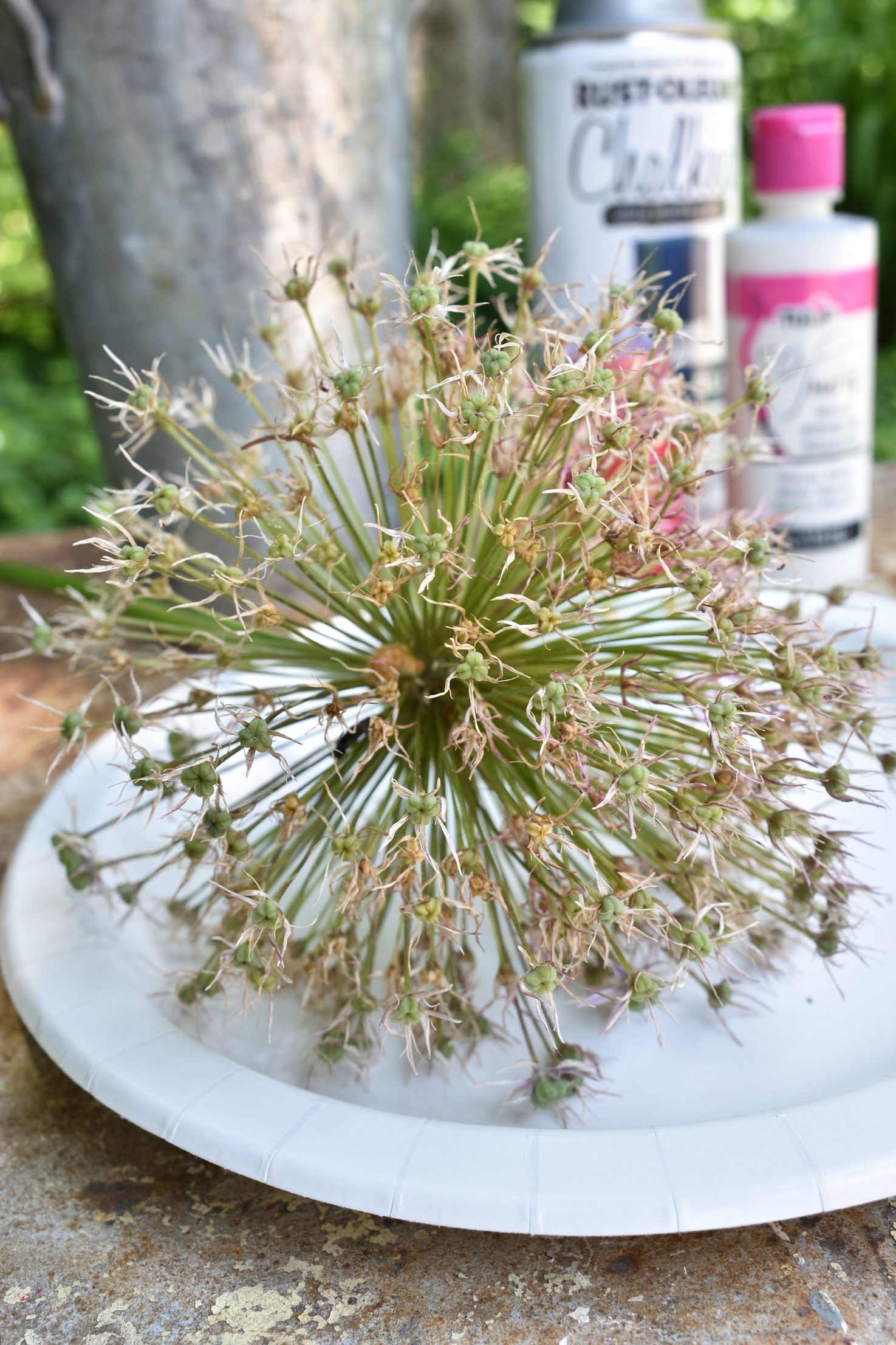 a patriotic centerpiece DIY