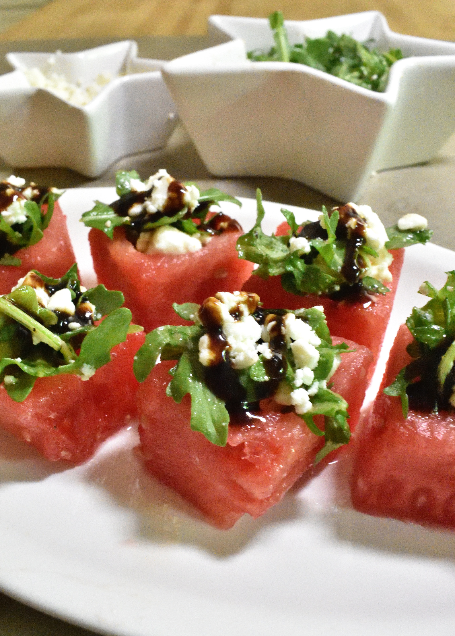 watermelon salad bites