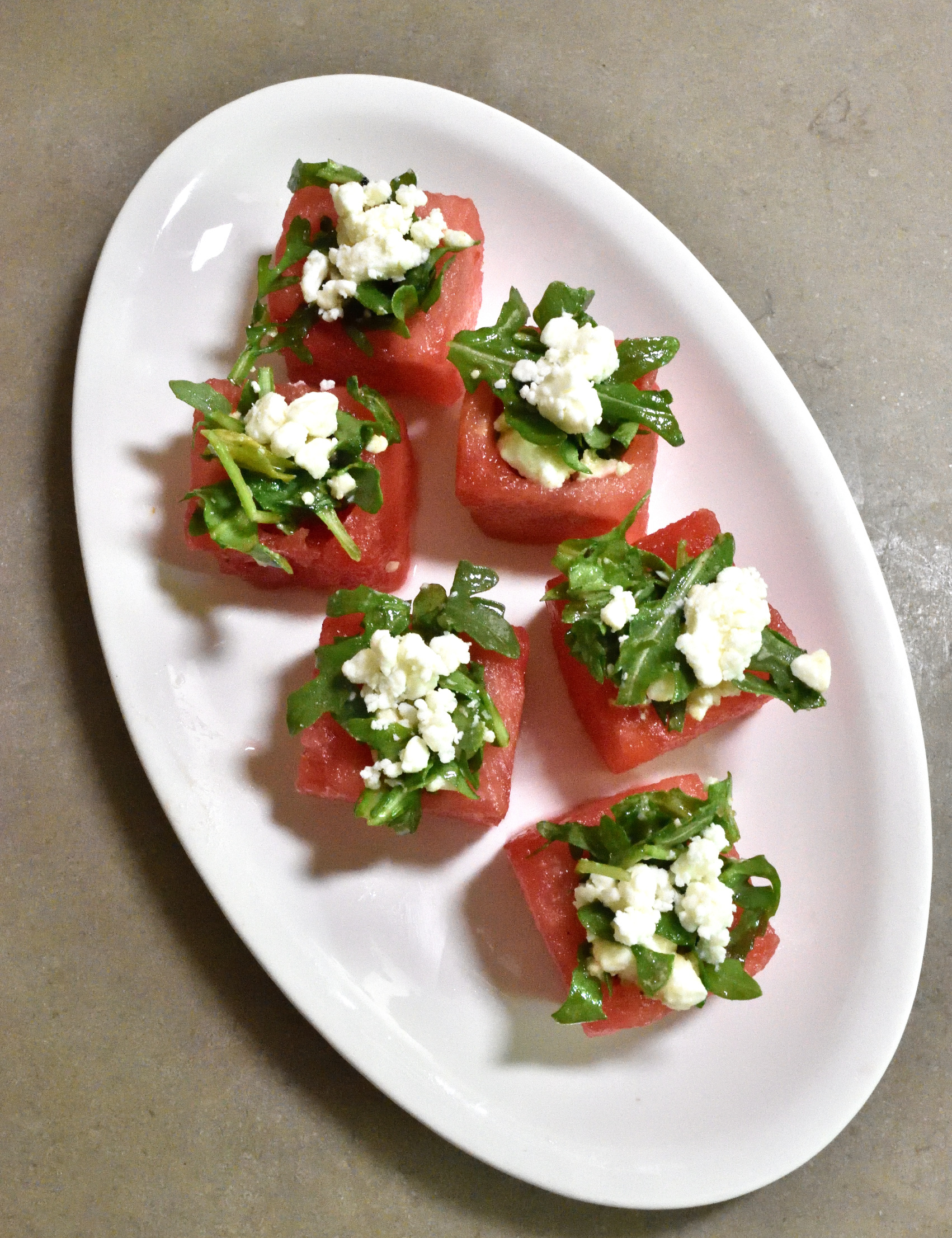 watermelon salad bites