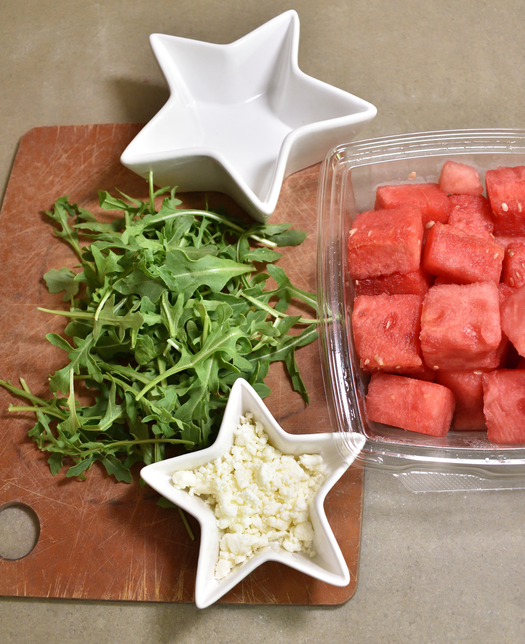 watermelon salad bites