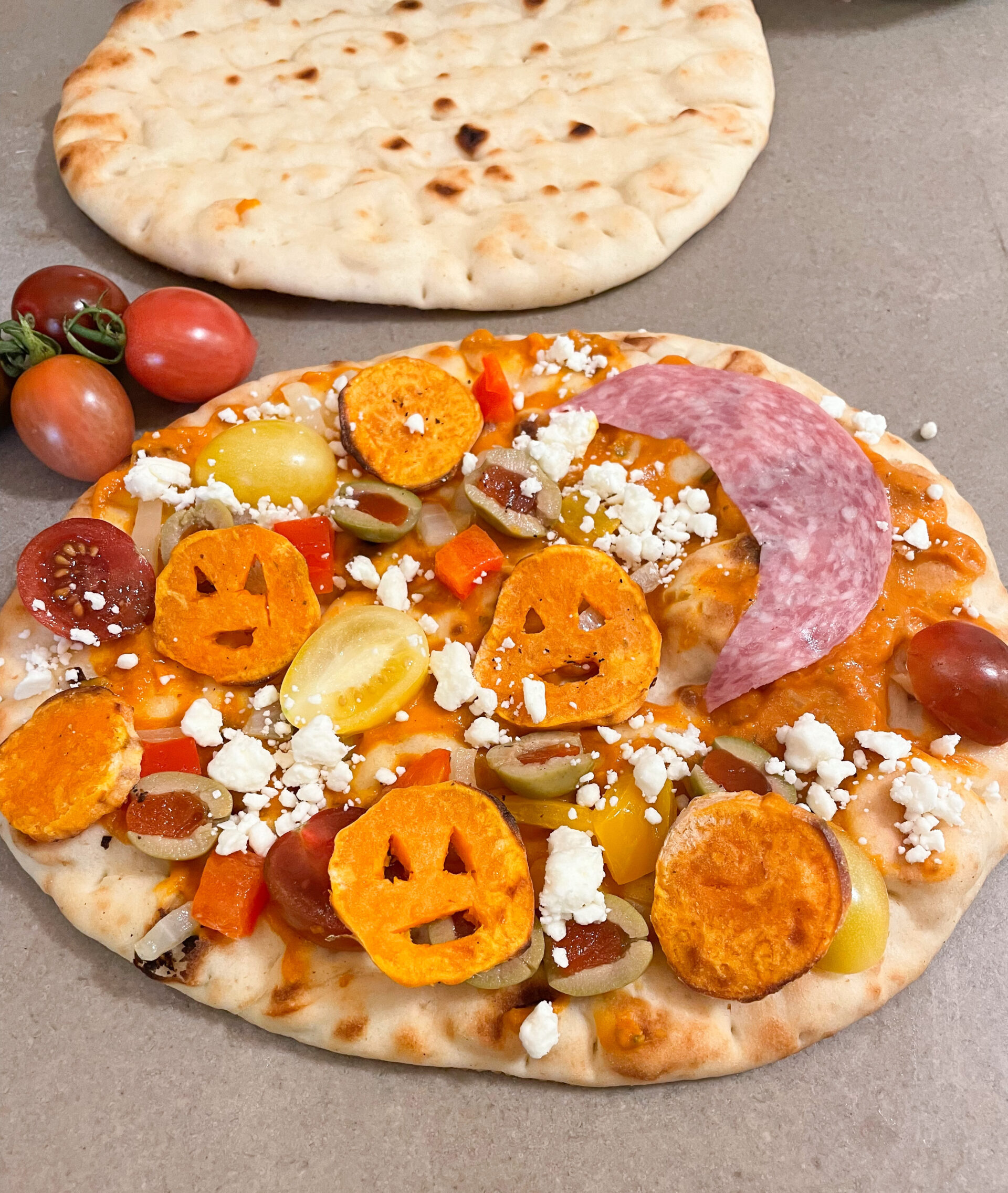pumpkin flatbread pizza