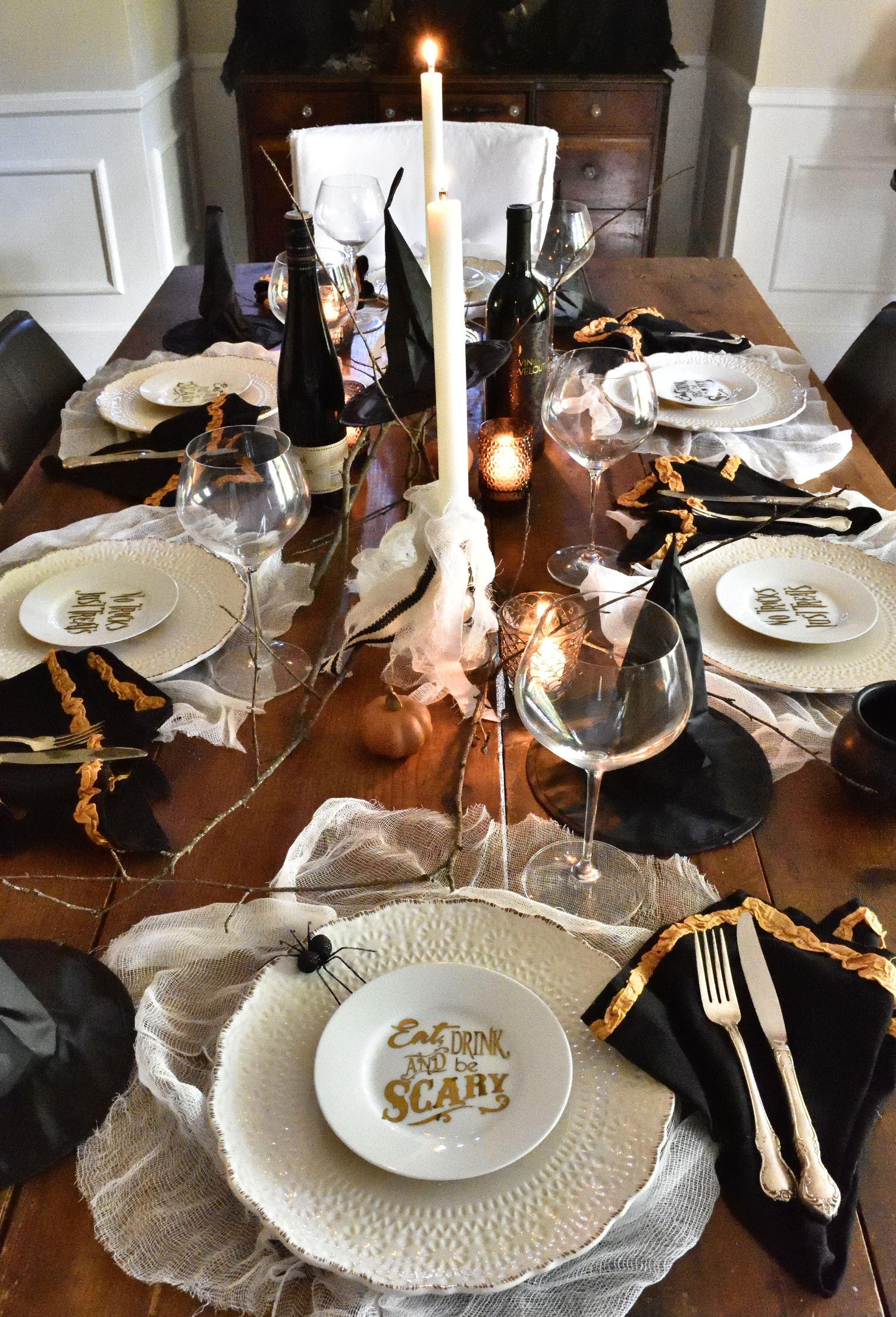 a bewitching dinner party