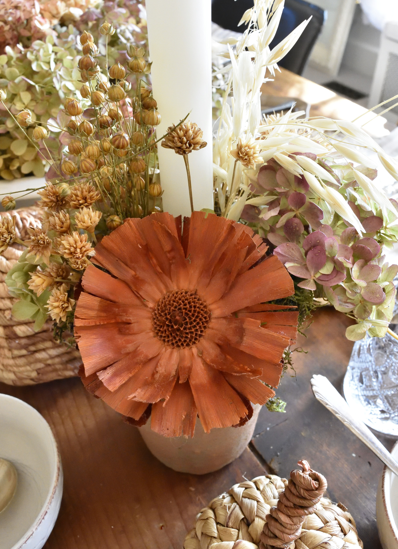 Thanksgiving table details