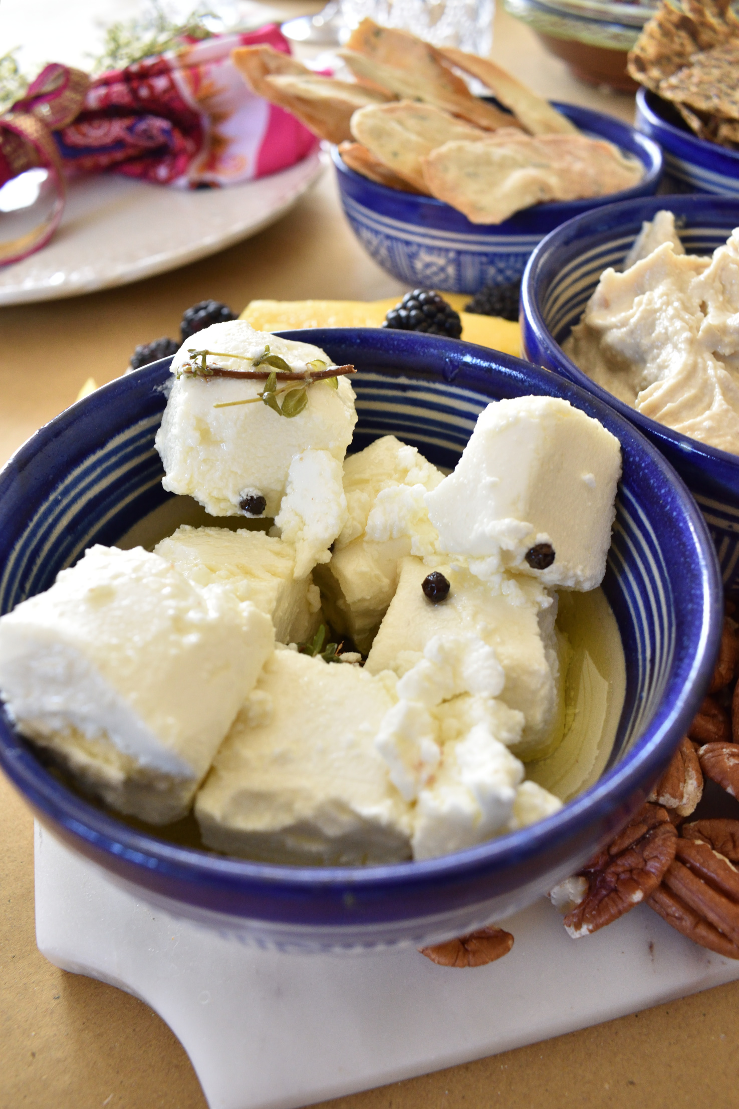 marinated goat cheese