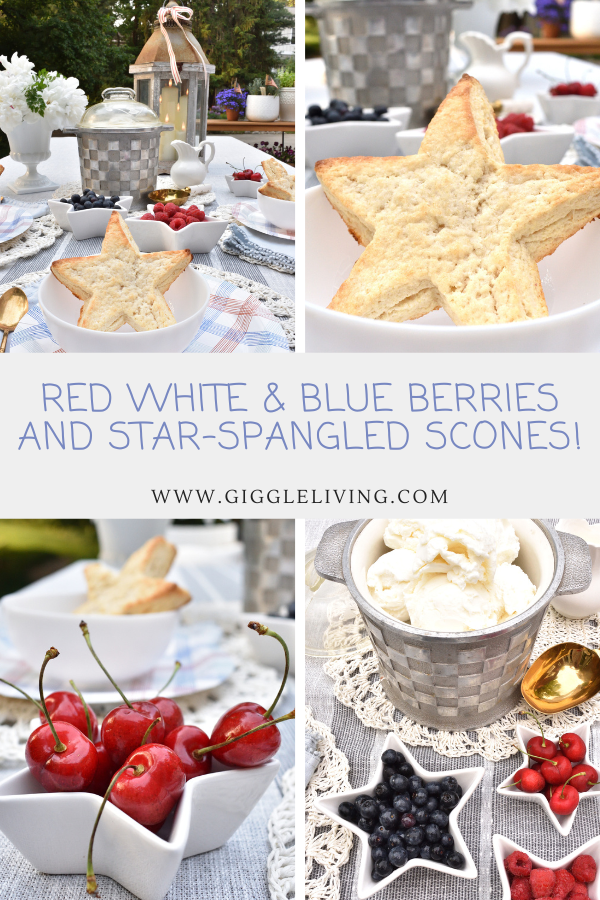 Star-spangled scones