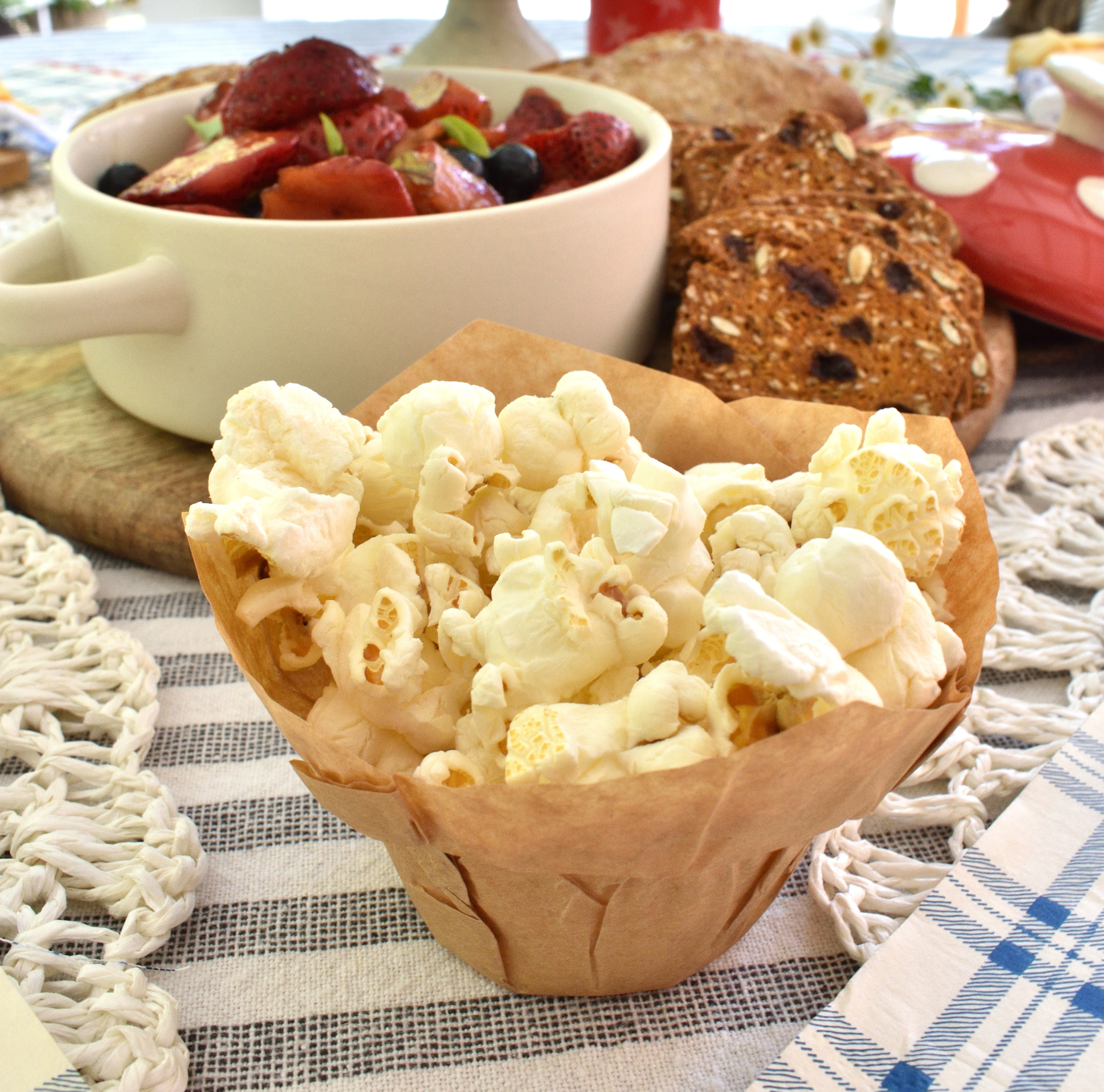 summer snack table