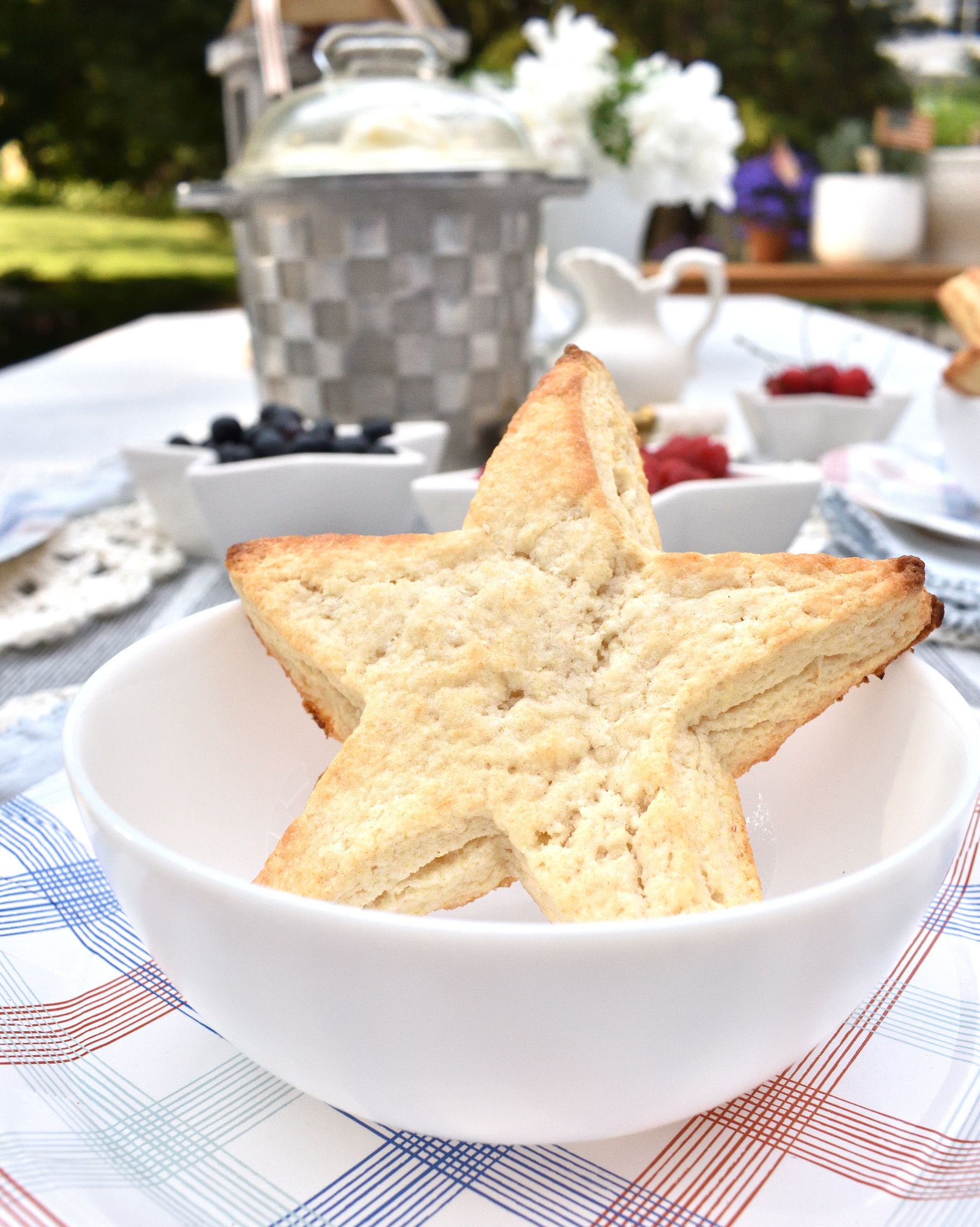 star-spangled scones