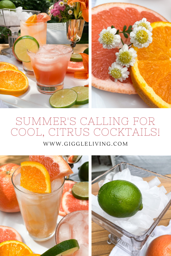 citrus cocktails for summer