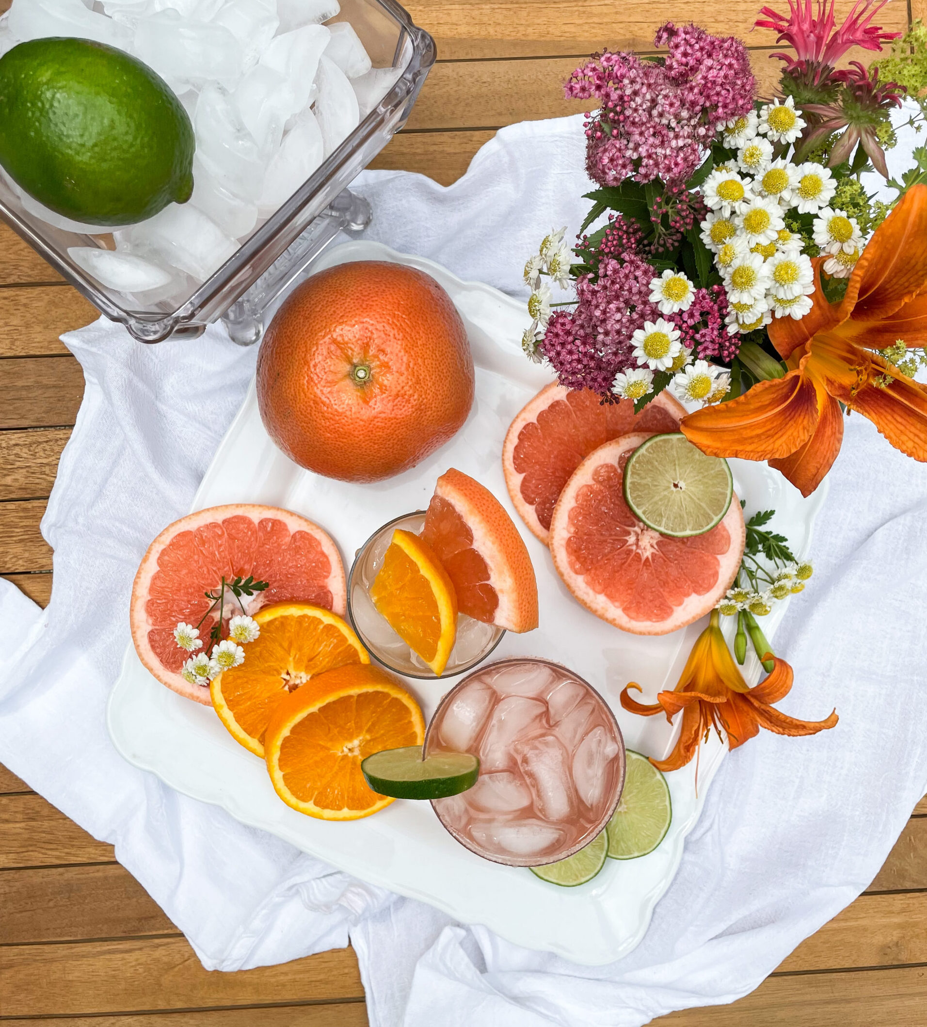 citrus summer cocktails