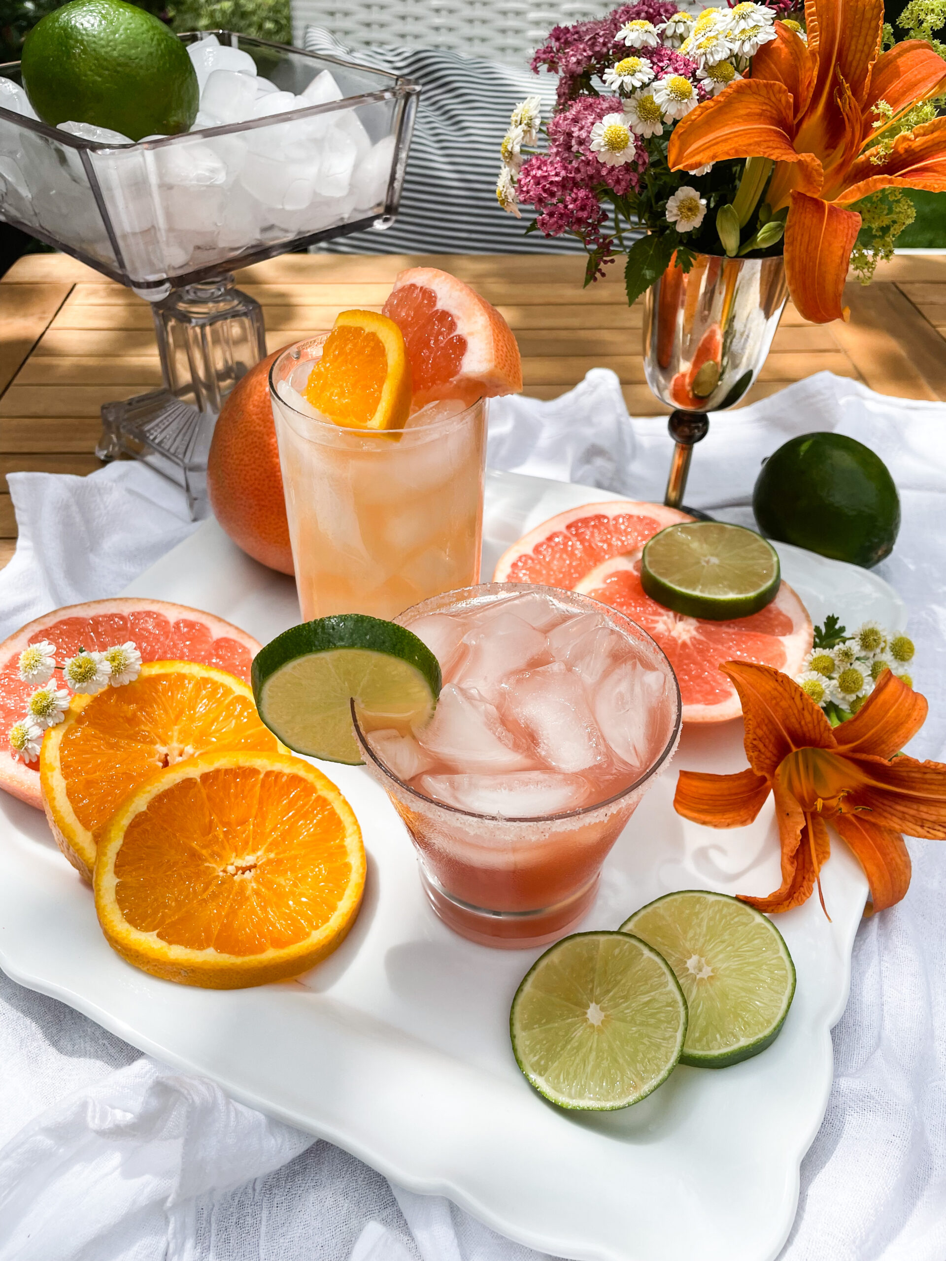 citrus summer cocktails