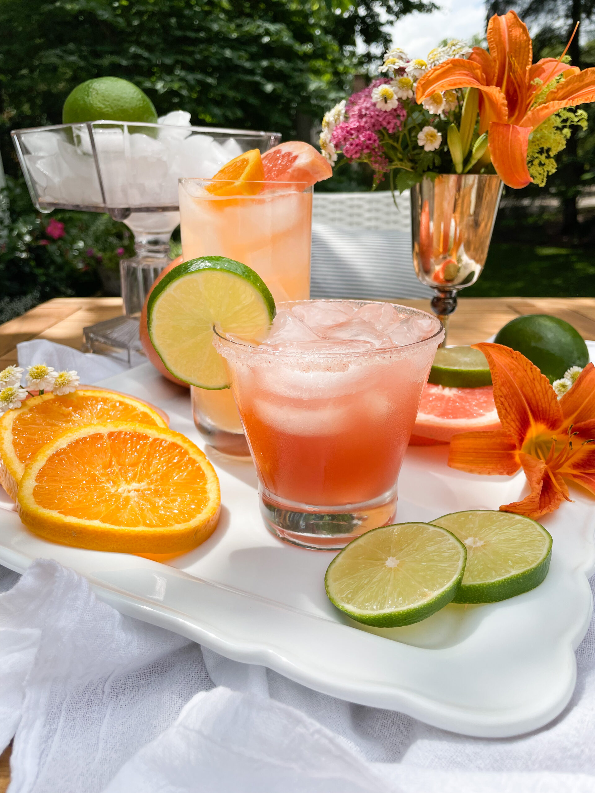 citrus summer cocktails