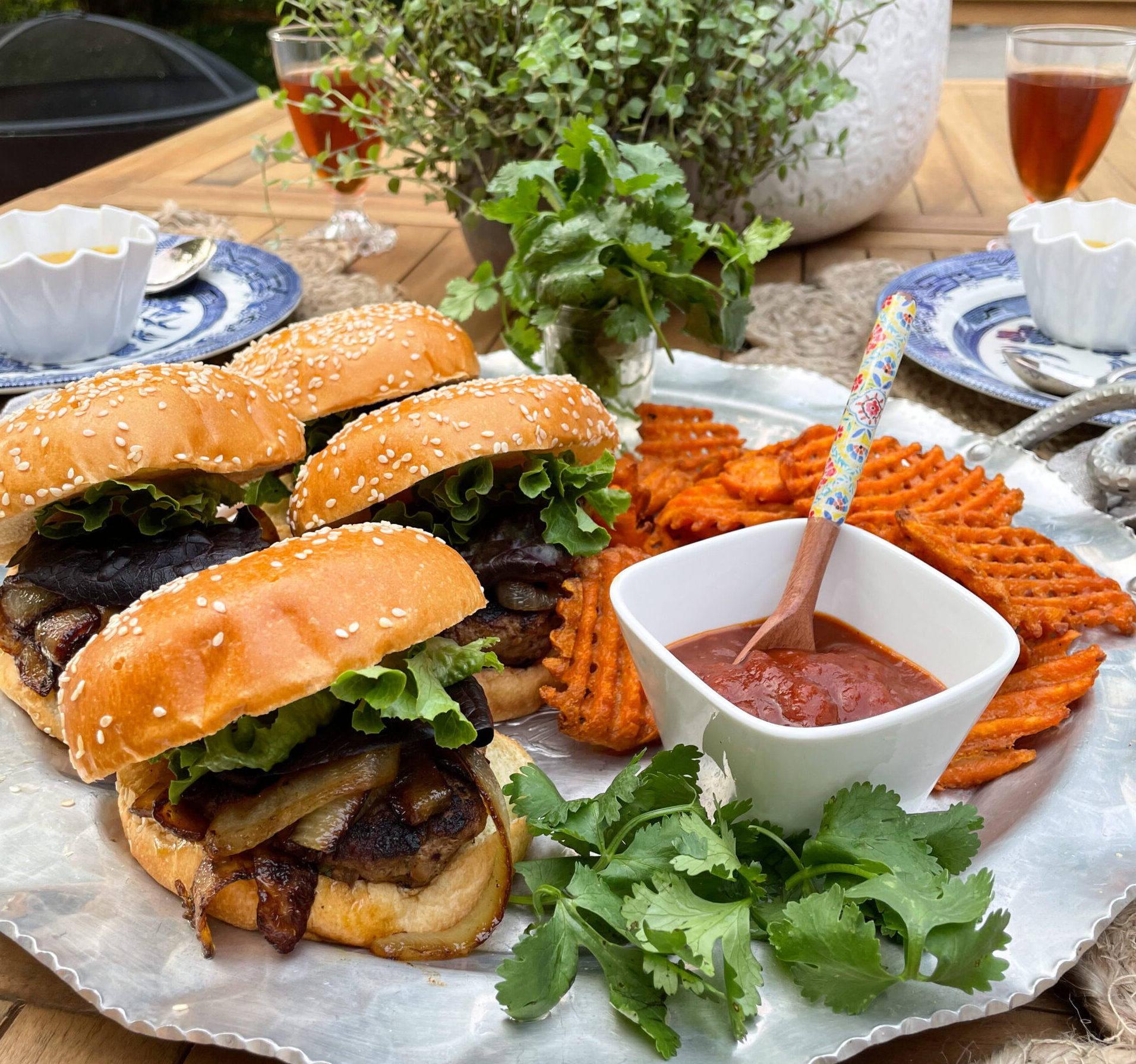 tikka masala turkey burgers