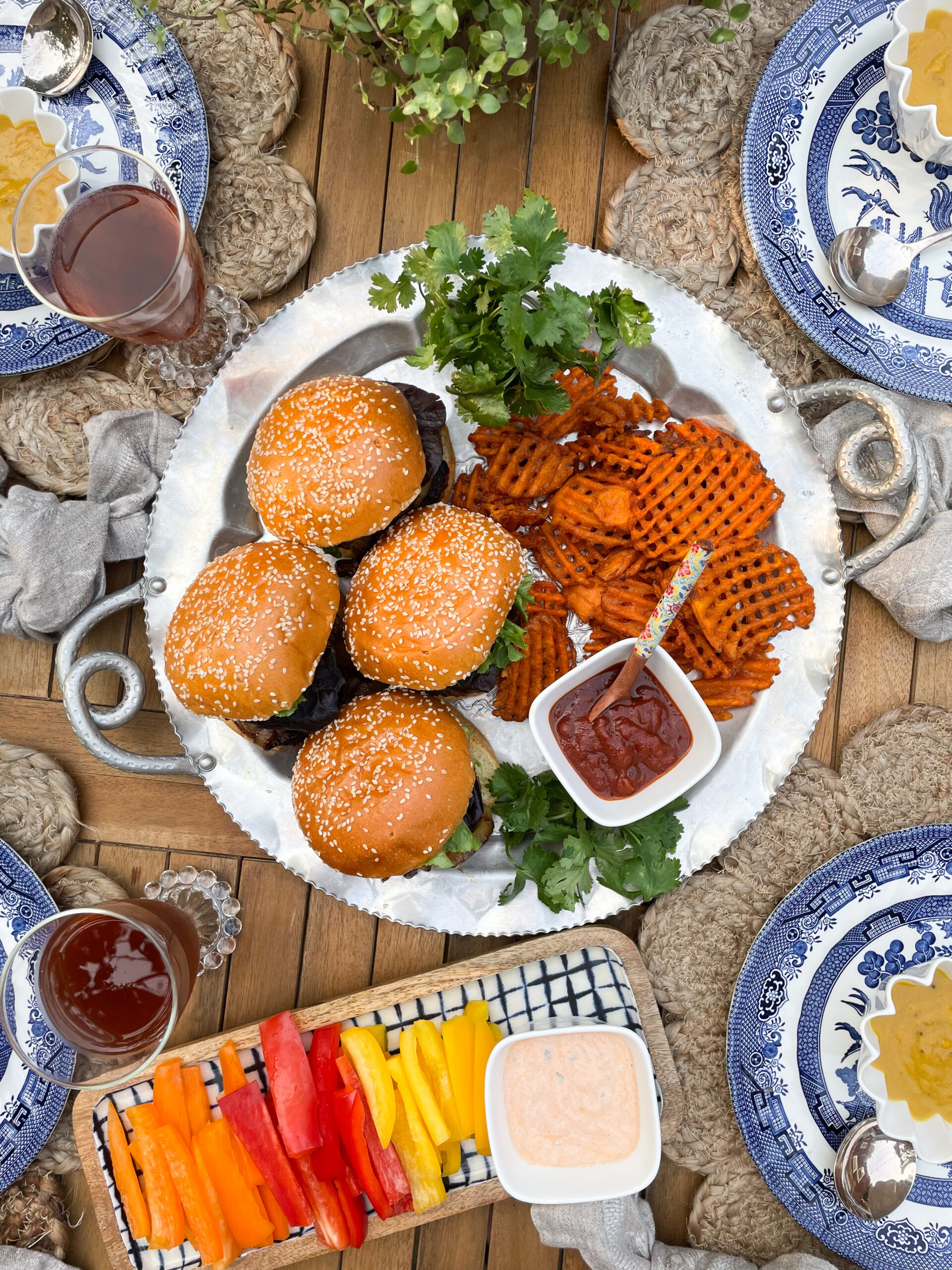 Tikka masala turkey burgers