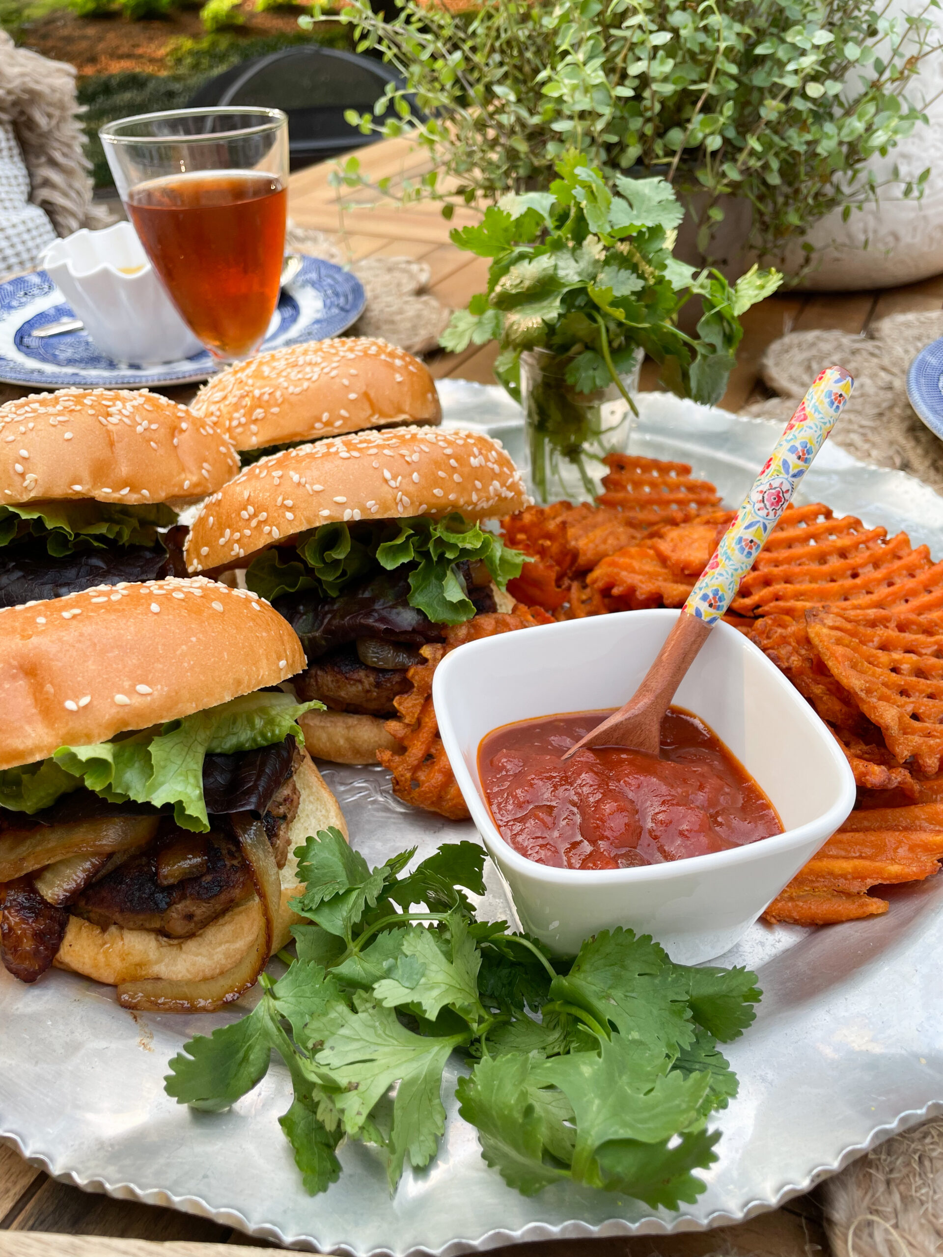 spicy ketchup for burgers