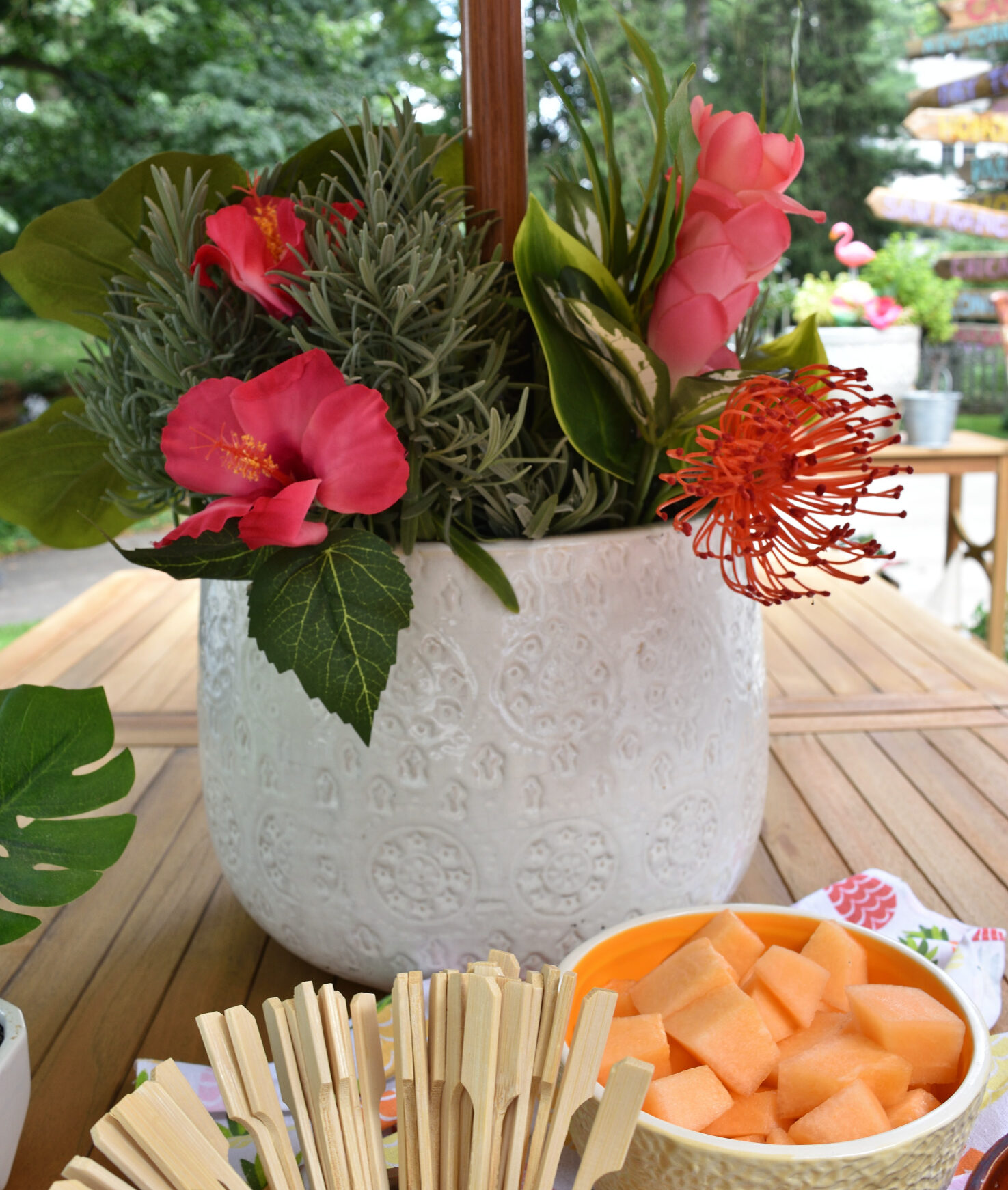 tropical party ideas