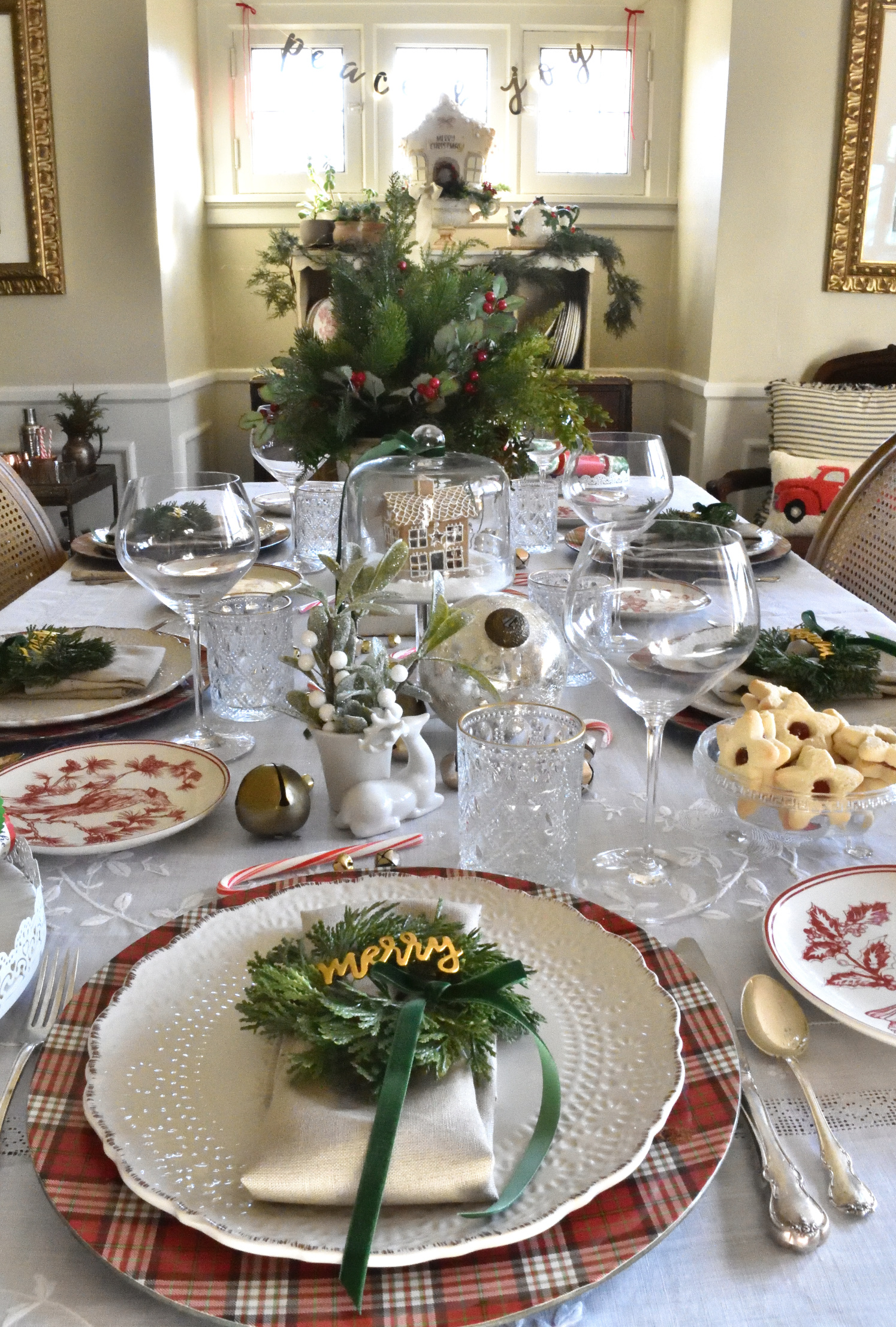 Christmas table