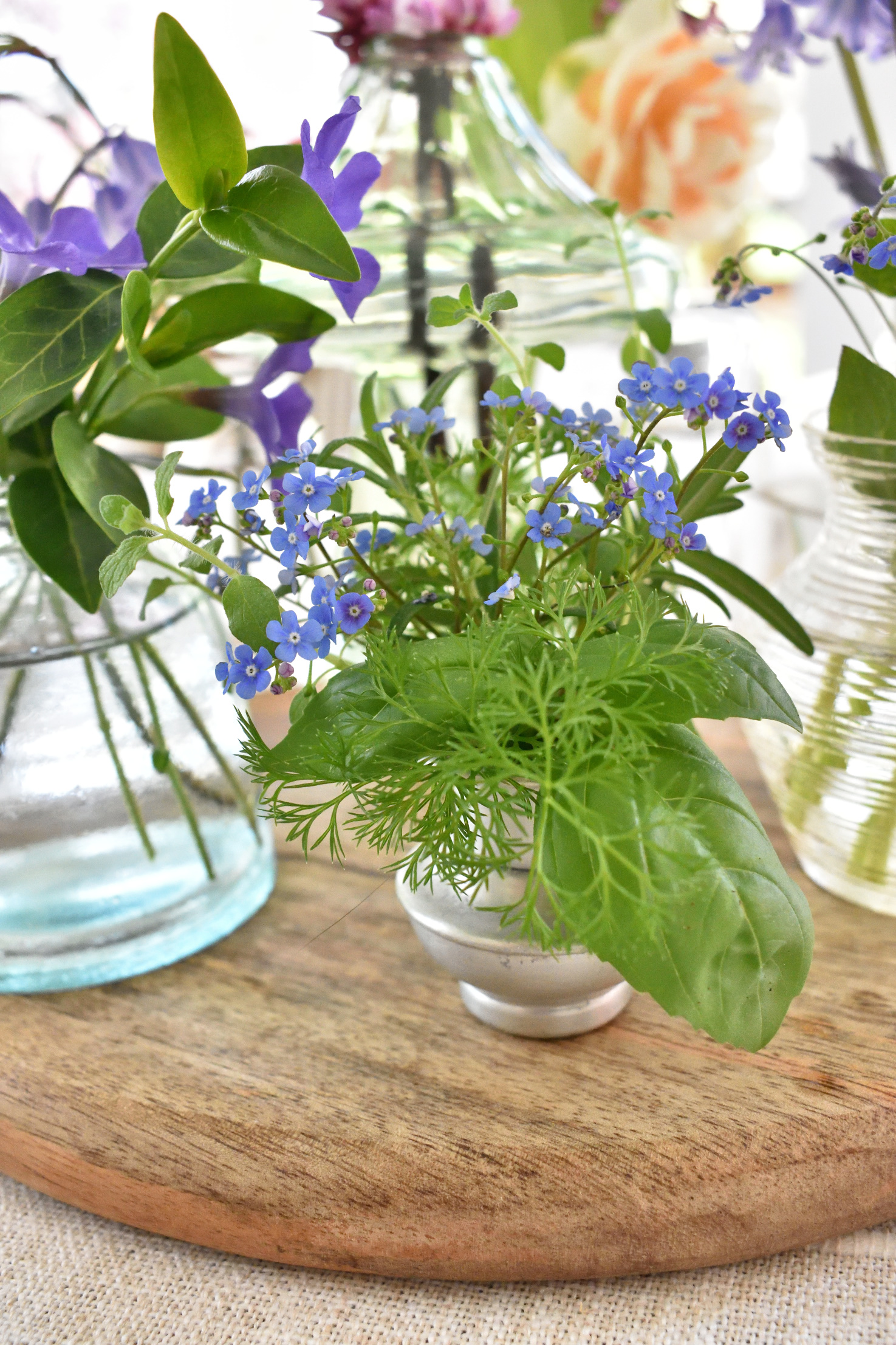 a spring flower-cuterie board