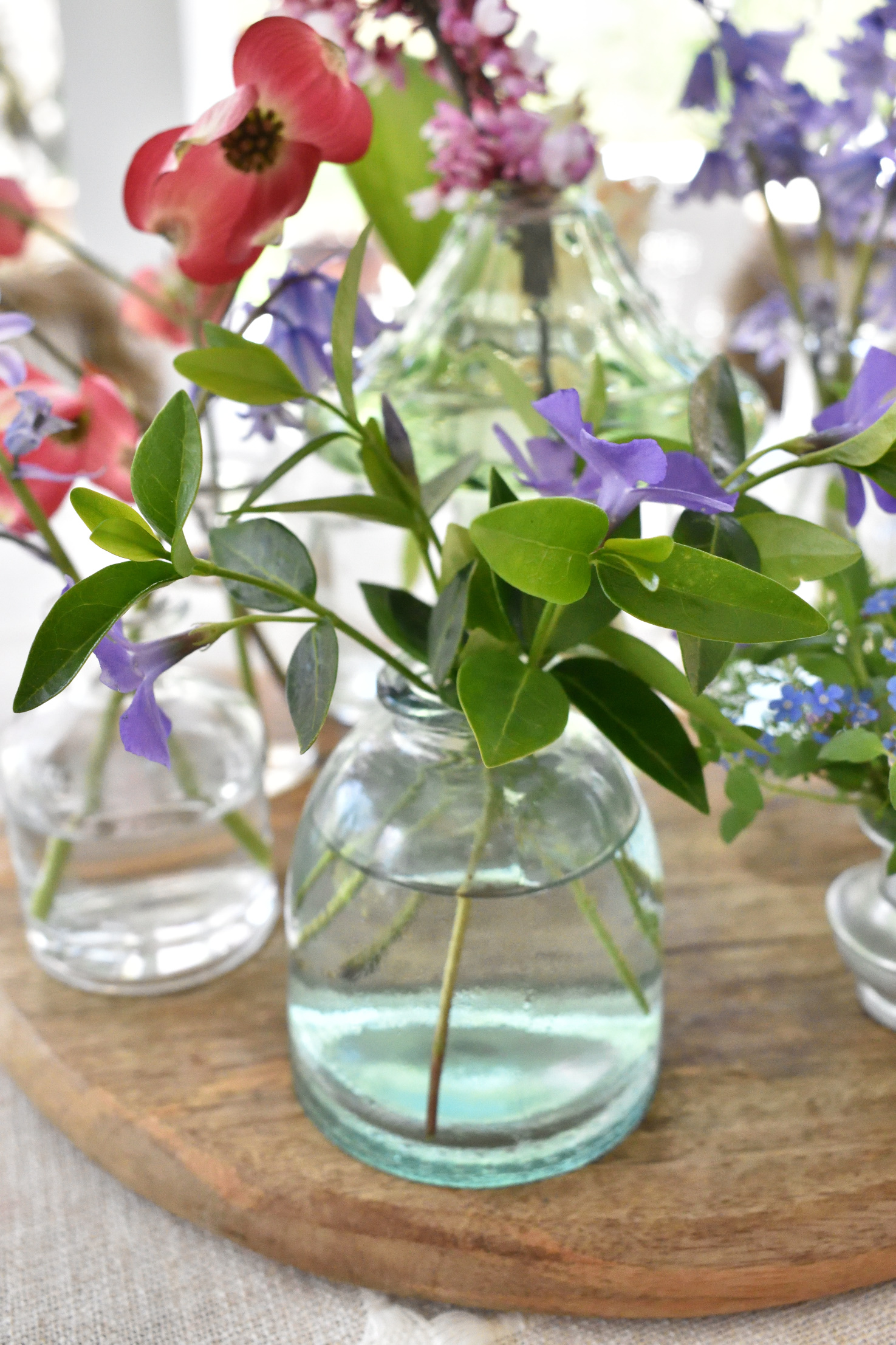 a spring flower-cuterie board