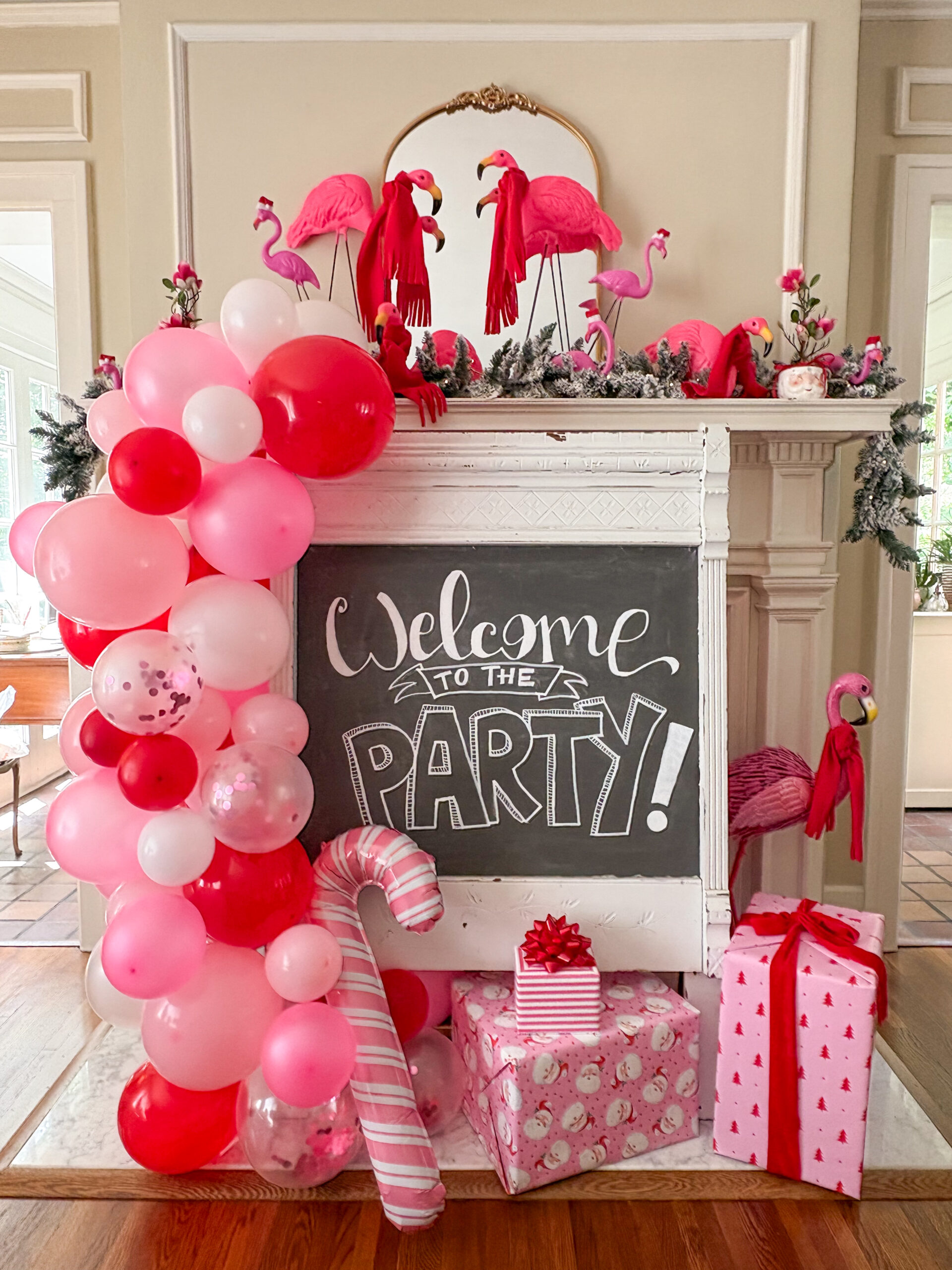 Christmas in July decor