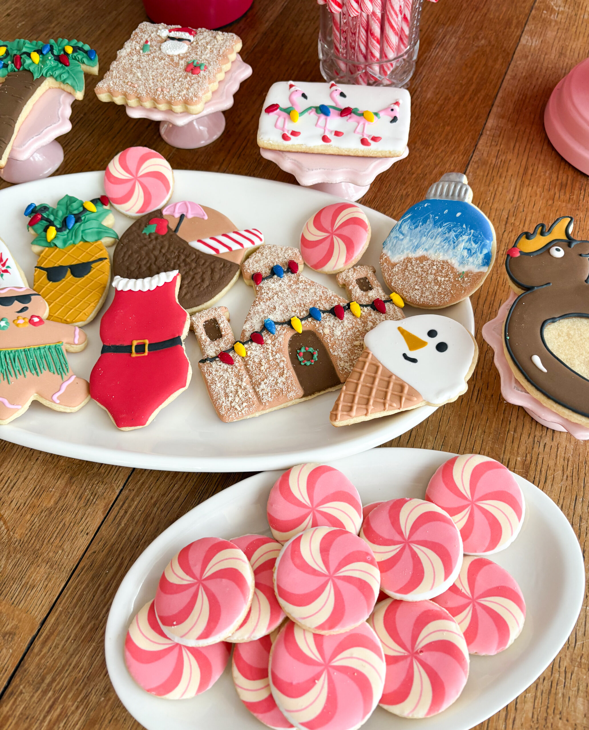 Christmas in July cookies